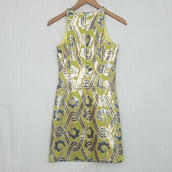 Lilly Pulitzer - Metallic Vintage Brocade Dress - Picture 4 of 4